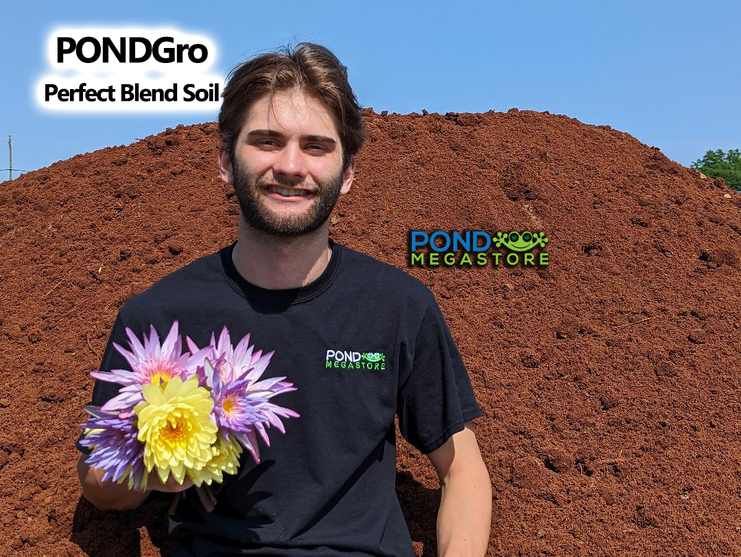 PondGRO Perfect Blend Soil for Waterlily, Lotus, Pond Plants <br>AVAILABLE NOW! - Pond Megastore