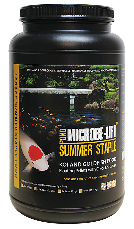 Microbe Lift Summer Staple <br>Koi Food (Choose Size) - pondmegastore