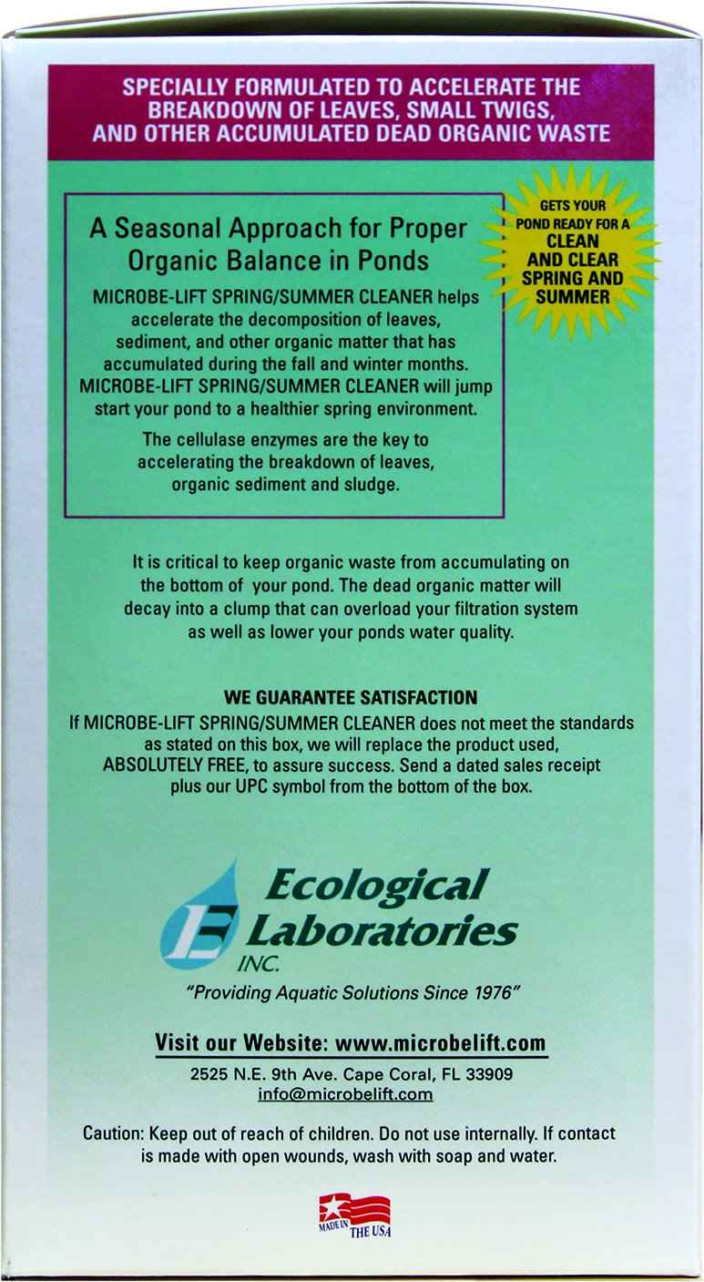 Microbe-Lift Spring and Summer Cleaner - pondmegastore