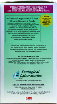 Microbe-Lift Spring and Summer Cleaner - pondmegastore