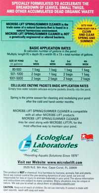 Microbe-Lift Spring and Summer Cleaner - pondmegastore