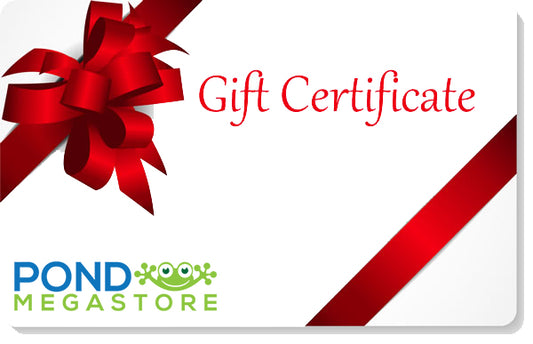 Gift Certiicate / Gift Card - pondmegastore