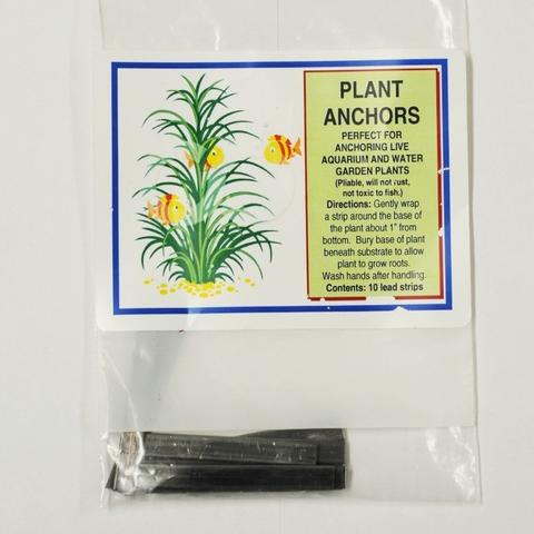 Plant Anchors/Weights  (10pack) <br> For Submerged & Oxygenating Plants <br>